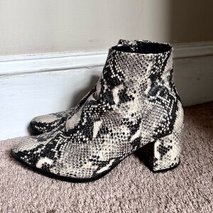 Madden Girl Snake Skin Boot
